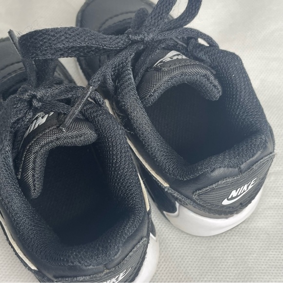 Nike Air Max 90 LTR Sneaker Shoe Toddler Size US 5C EU 21 Black White CD6868-010 - Picture 13 of 14